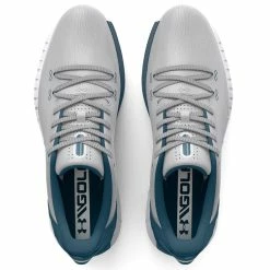 Underarmour Under Armour HOVR Drive 2 SL Golf Shoes -Golf Shoes Sales Store Under Armour Hovr Drive 2 SL Golf Shoes Halo Grey Stactic Blue 2