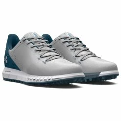 Underarmour Under Armour HOVR Drive 2 SL Golf Shoes -Golf Shoes Sales Store Under Armour Hovr Drive 2 SL Golf Shoes Halo Grey Stactic Blue 3
