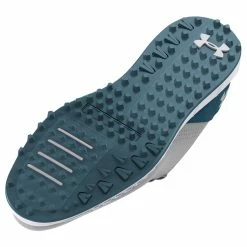 Underarmour Under Armour HOVR Drive 2 SL Golf Shoes -Golf Shoes Sales Store Under Armour Hovr Drive 2 SL Golf Shoes Halo Grey Stactic Blue 4