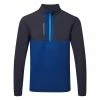 Underarmour Under Armour Storm Daytona 1/2 Zip Golf Sweater 1 Underarmour Under Armour Storm Daytona 1/2 Zip Golf Sweater -Golf Shoes Sales Store Under Armour SS23 Storm Daytona Half Zip Wind Top 1373409 410 SWUND205 S Midnight Navy Blue Mirage Reflective Front