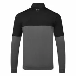 Underarmour Under Armour Storm HZ 1/2 Zip Golf Sweater 7 Underarmour Under Armour Storm HZ 1/2 Zip Golf Sweater -Golf Shoes Sales Store Under Armour SS23 Storm Midlayer HZ Sweater 1377398 012 SWUND194 S Pitch Grey Black Pitch Grey Back