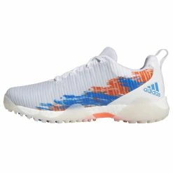 Adidas CODECHAOS Golf Shoes -Golf Shoes Sales Store adidas CODECHAOS Golf Shoes White White Blue Rush 3