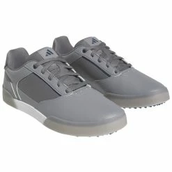 Adidas Retrocross Golf Shoes -Golf Shoes Sales Store adidas Retro Cross Shoes Grey Three White 4