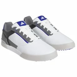 Adidas Retrocross Golf Shoes -Golf Shoes Sales Store adidas Retro Cross Shoes Grey Three White Black 4