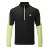 Adidas Colour Block 1/4 Zip Golf Sweater 2 Adidas Colour Block 1/4 Zip Golf Sweater -Golf Shoes Sales Store adidas SS22 Colour Block 1 4 Zip Golf Sweater HC5572 Black Pulse Lime Front