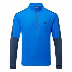 Adidas Colour Block 1/4 Zip Golf Sweater