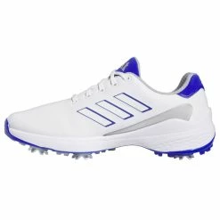 Adidas ZG23 Golf Shoes -Golf Shoes Sales Store adidas ZG23 Shoes White Silver Blue 3