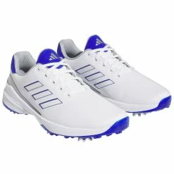Adidas ZG23 Golf Shoes -Golf Shoes Sales Store adidas ZG23 Shoes White Silver Blue 4
