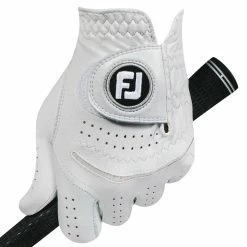FootJoy Ladies Contour FLX Golf Glove -Golf Shoes Sales Store contourflxglovewhite3 1