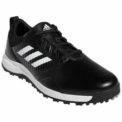 Adidas CP Traxion SL Golf Shoes 11 Adidas CP Traxion SL Golf Shoes -Golf Shoes Sales Store cptraxionslgolfshoesblackwhitesilver4