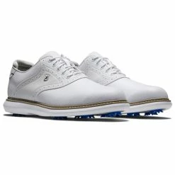 FootJoy FJ Traditions 57903 Golf Shoes -Golf Shoes Sales Store fjtraditionsshoeswhitewhite3