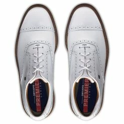 FootJoy Premiere Series Tarlow 53903 Golf Shoes 9 FootJoy Premiere Series Tarlow 53903 Golf Shoes -Golf Shoes Sales Store premierseriestarlowshoeswhitewhite2