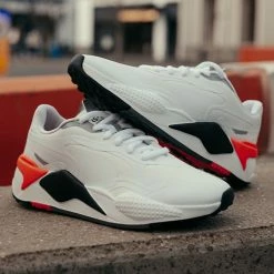 Puma RS-G Golf Shoes 12 Puma RS-G Golf Shoes -Golf Shoes Sales Store rsggolfshoeswhiteblackredblast5
