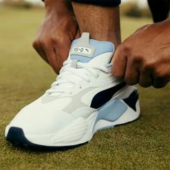 Puma RS-G Golf Shoes 10 Puma RS-G Golf Shoes -Golf Shoes Sales Store rsggolfshoeswhitenavyblue3