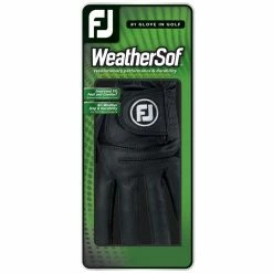 FootJoy WeatherSof Golf Glove -Golf Shoes Sales Store weathersofmensblack2 1